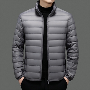 达标50绒轻薄羽绒服外套男立领冬季中青年男士休闲百搭YR911-P70图片