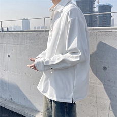 C364-P422024夏季新款时尚长袖上衣韩版潮流POLO衫翻领上衣现货，男装Polo衫，星座512-6