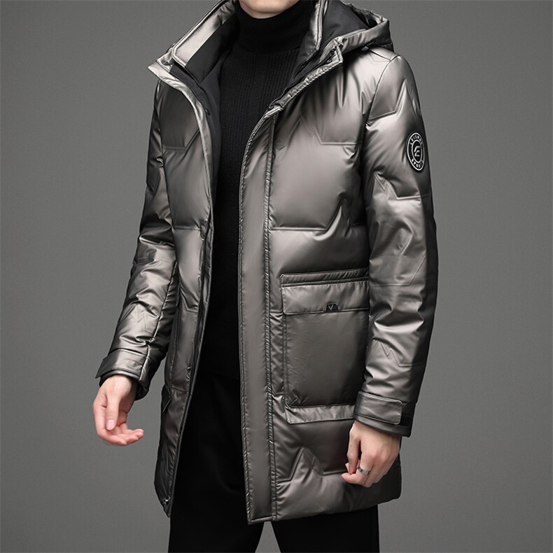 CSYR20706钱塘2020-2商务休闲长款定冬季厚款简约羽绒服P205,男装羽绒服,钱塘207-2