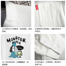QC58074-P45亚麻七分袖衬衫男大码五分袖衬衣男短袖网格挂拍，男装衬衫，电商A040A