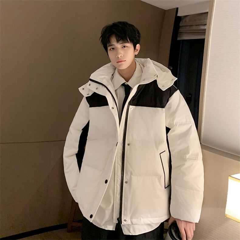 撞色拼接 B239-Y836-P248羽绒服控价318图片