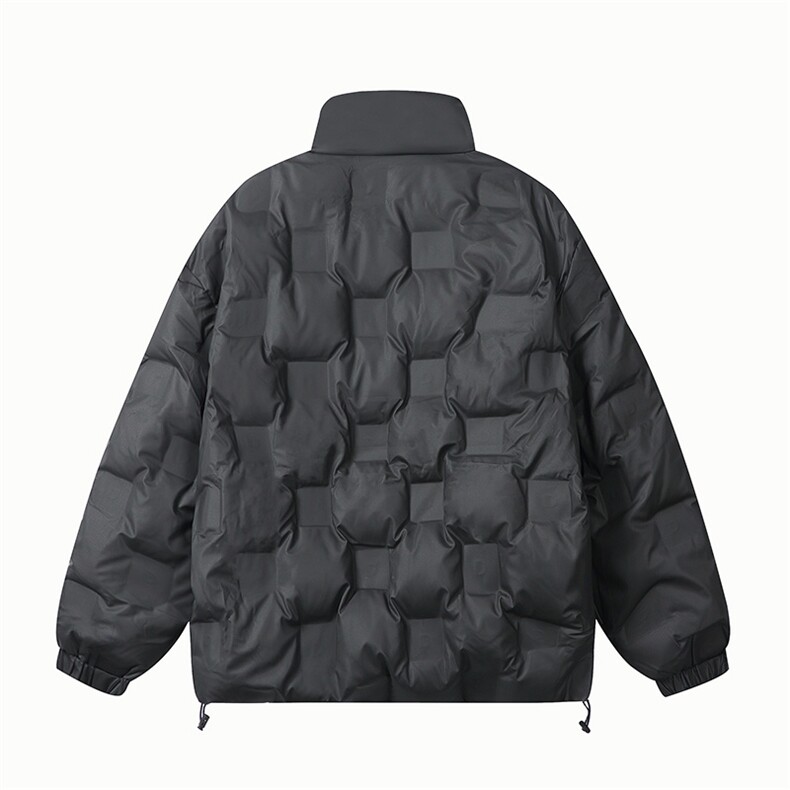 【现货主推】YR6020羽绒服男压胶工艺立领羽绒服2025新款,男装羽绒服,星座810(原QT5070)