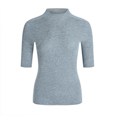 2025年秋季新款一线四平半高中袖针织羊毛衫时尚休闲通勤百搭，女装羊毛衫，宋氏羊绒