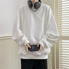 纯色卫衣外套男春秋季圆领休闲长袖衣服麂皮绒外套CW16P33，男装卫衣，星座1116-2