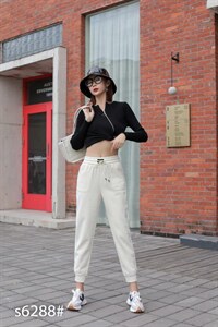 加绒卫裤，女装休闲裤，卡地莲