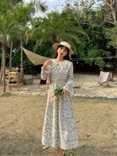 春款碎花，其它，安玖拉