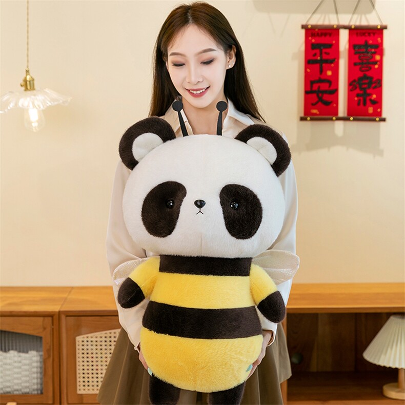 蜂蜜熊猫，天乐毛绒玩具网供