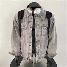 2026美式水洗做旧牛仔夹克ins潮牌复古设计感小情侣外套W017-P55，男装夹克，电商B245