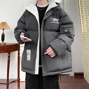 冬季宽松/连帽休闲外套潮加厚棉衣XZ102B-1M2686-P125