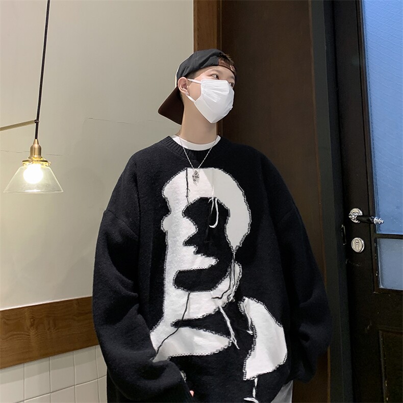 秋冬新款毛衣男休闲时尚港风针织打底衫MY039-P50,男装针织衫/毛衣,星座308B-2
