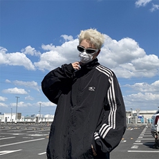 F425P70秋装新款双面穿男女生同款休闲外套夹克时尚宽松，男装夹克，星座512-6