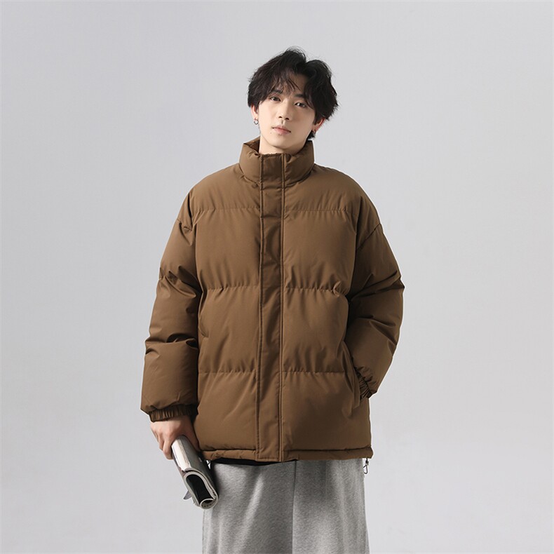 主推！三防面料加绒加厚立领大码棉衣羽绒服男MY1266-特批68,男装羽绒服,星座610B-1