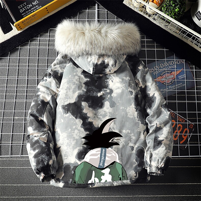 MC49005-P135日系潮衣男大码派克服男工装服外套袄,男装棉衣,电商A040A