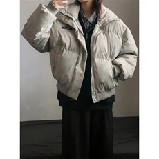 网图现货扎染棉服美式短款面包服男冬季高街廓形棉衣外套P108，男装棉衣，电商C306-1