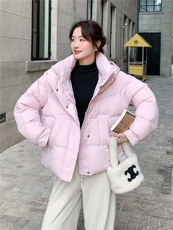 【现货】主推粉色白鸭绒羽绒服P295-K428，女装羽绒服，浙宝128A