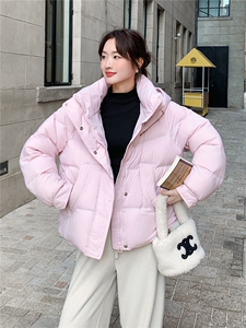 【现货】主推粉色白鸭绒羽绒服P295-K428图片