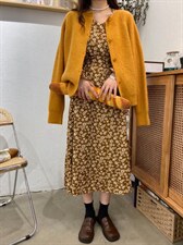 秋冬磨毛连衣裙，女装连衣裙，Mu Mu