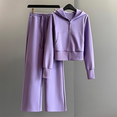 紫色套装