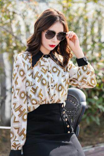 新款春装衬衣，欧美风，女装，欧以美