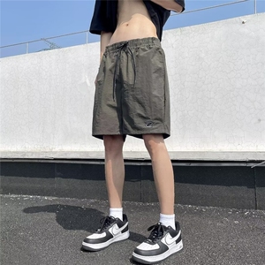 柔软运动男装短裤男士潮牌速干中裤男款五分IK2240-P25图片