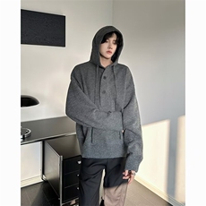 韩系慵懒氛围感半开衫毛衣男TC579P50，男装针织衫/毛衣，星座1116-2