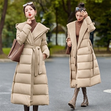 【bao款现货】2024新款冬装气质重工羽绒服90白鸭绒70羊绒可拆卸，女装羽绒服，雅静靓衣