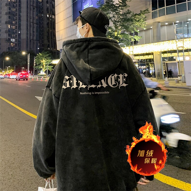 直播品质500克重磅美式做旧水洗卫衣SL1552-常规特P55加绒特P65,男装卫衣,电商A486