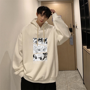 纯棉连帽卫衣男大码运动帽衫宽松薄WY2176-P35图片