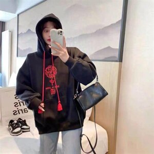 加绒加厚卫衣图片