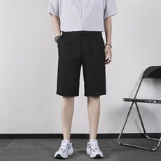 时尚2025夏季新款休闲短裤青少年修身五分裤男士弹力中裤KA51，男装牛仔裤，星座1116A-2（原606A-1）