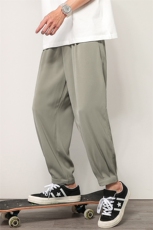 DS950-TP25春季裤子男束脚宽松ins抽绳束脚运动裤薄款休闲长裤男，女装休闲裤，电商A102