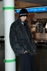 秋冬夹克cleanfit美式外套长毛呢夹克海马毛1016-1JK82 P118 K149图片