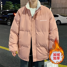 ！2023秋冬新款男士加绒加厚棉衣保暖立领棉服外套MY101特P78，男装棉衣，电商B220