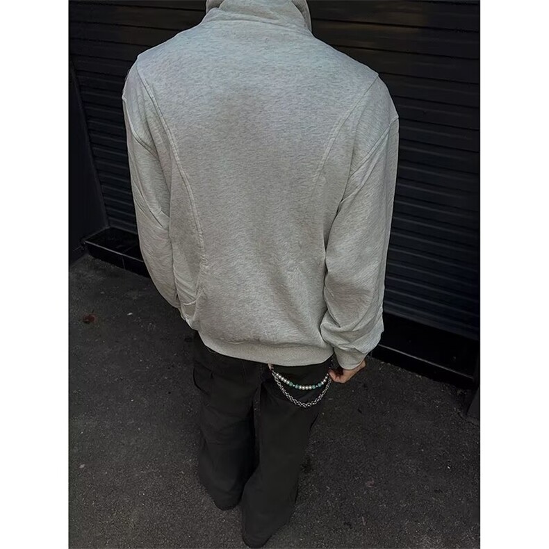 秋季新款外套男结构卫衣卫衣XW114P68,男装卫衣,星座1116-2