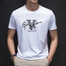 爸爸t恤短袖夏装2023新款男士中年人圆领休闲百搭老年人体恤衫，男装T恤，电商B212（原钱塘6029）