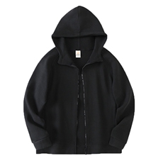 FN24202厚卫衣2024呢外套连帽短款含绵羊毛外套保暖情侣款，男装棉衣，钱塘207-1