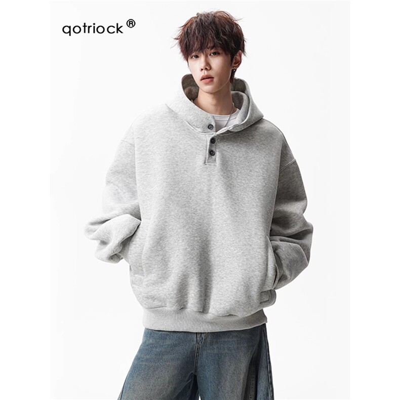 美式重磅连帽卫衣男女潮牌高街设计感春秋运动百搭情侣外套，女装短外套，星座715-4