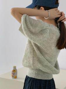 短袖毛衫秋款首单质感超棒哦，其它，molly fits