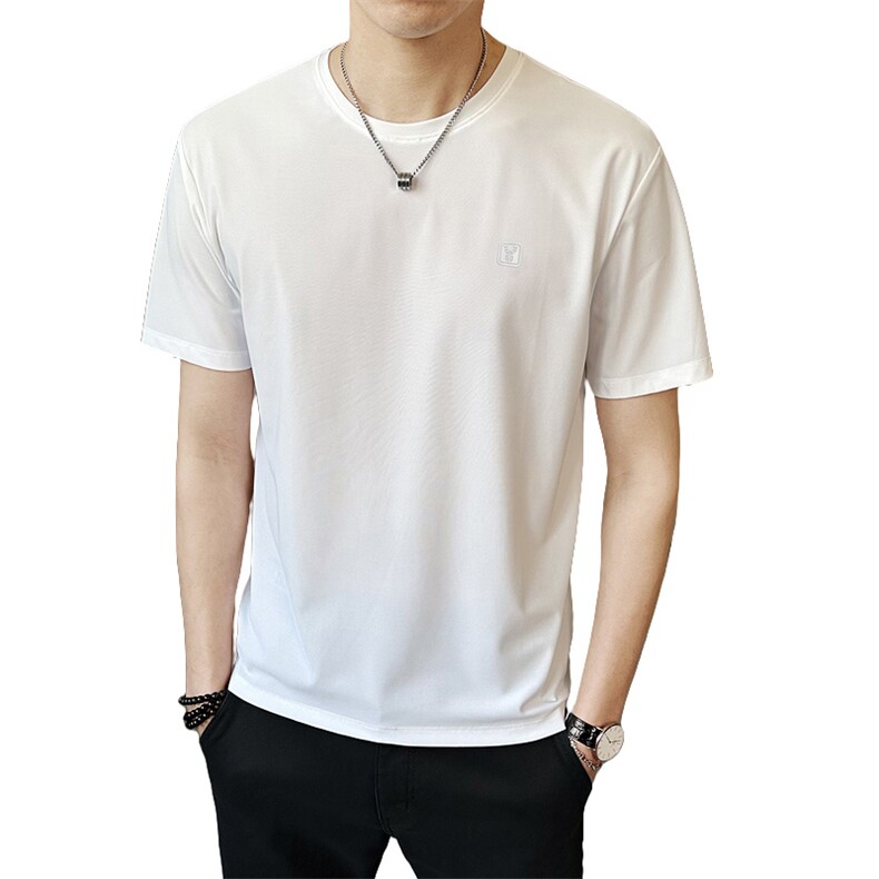 夏季新款男士短袖T恤时尚百搭休闲圆领半袖上衣T5122-P28,男装T恤,电商A237