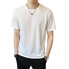 夏季新款男士短袖T恤时尚百搭休闲圆领半袖上衣T5122-P28，男装T恤，电商A237