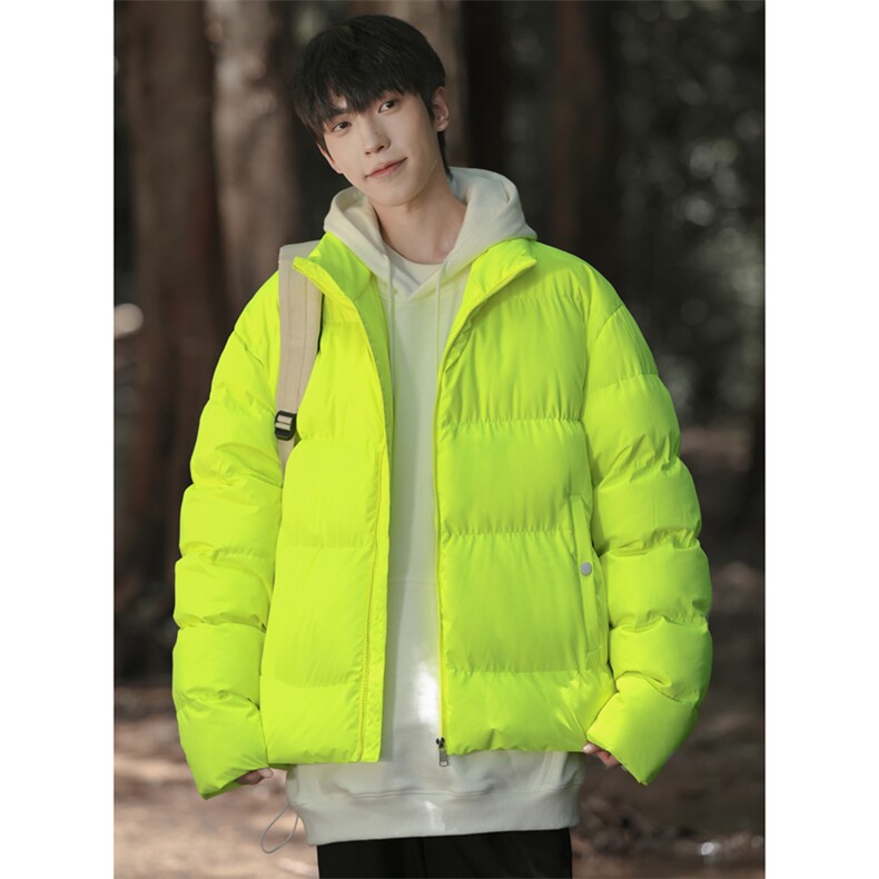 冬季新款港风立领棉服青少年潮流百搭保暖外套618A-26M006-P88,男装棉衣,星座914-4
