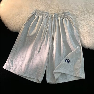 刺绣冰丝速干短裤男士夏季薄款  DK132 P25图片