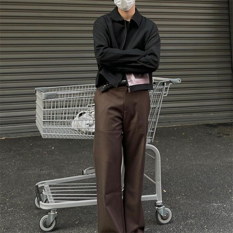W9333-P63网图现货新款美式复古夹克设计感高级长袖上衣外套,男装夹克,星座1608-2