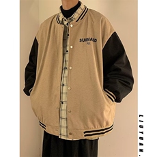 春季男士新款外套2023夹克潮流帅气宽松棒球服JK07504-P55，男装夹克，星座308B-1