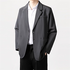 休闲西装外套男士韩版潮流百搭制服轻熟风痞帅免烫宽松西服XW06，男装西服，星座506
