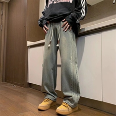 美式牛仔裤男款秋季长裤潮N6075P40，男装牛仔裤，星座1116-2