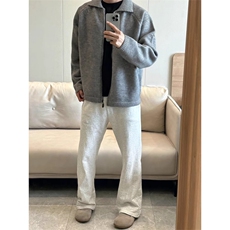 【有货】M349CC-特P65翻领毛衣开衫男慵懒拉链开衫针织外套，男装针织衫/毛衣，星座1007（原301D）