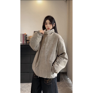 刺绣棉服800克毛毛 2328 M-3X P93图片