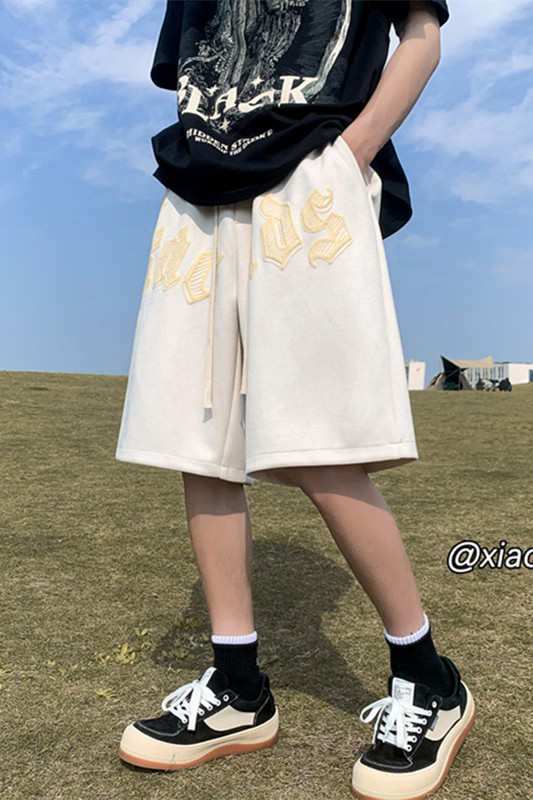 XZ616夏季新款麂皮绒发泡短裤休闲裤TY849P45控55,男装牛仔裤,星座512A（原616）