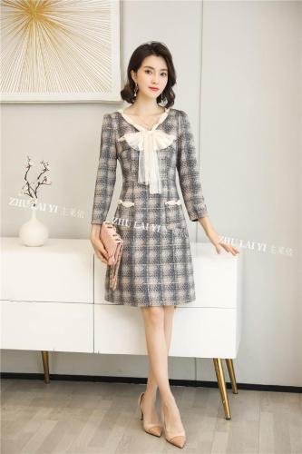 【现货】秋季新款连衣裙,女装连衣裙,主莱依